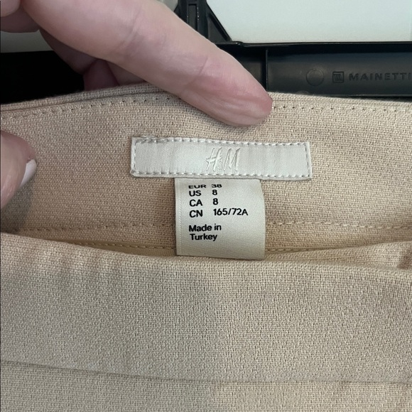 Elegant Tan Women's Shorts - Picture 2 of 6